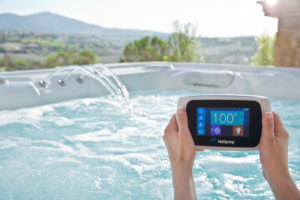 Wireless remote control for hotspring hot tub
