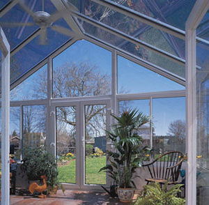 Hybrid Glass Cathedral Roof Sunroom or Patio Enclosure