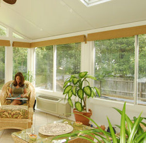 Hybrid Straight Solid Roof Solarium or Patio Enclosure