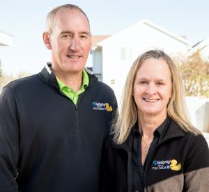 Owners Vince and Sarah Wuebker