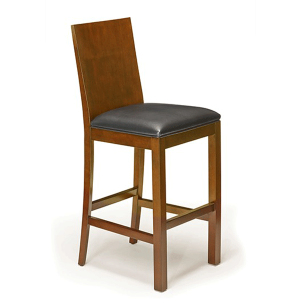 Heritage Wood Back Barstool - Set of 2